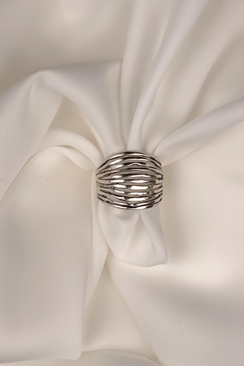 Delicate Hammered Wire Ring