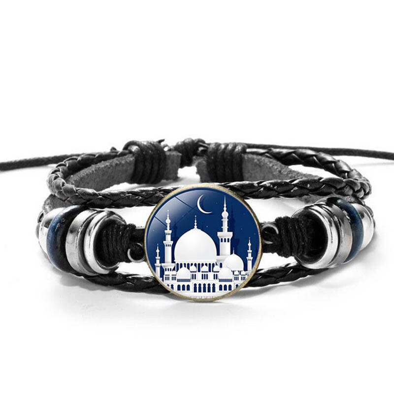 Multilayer Bangle Religious Beads